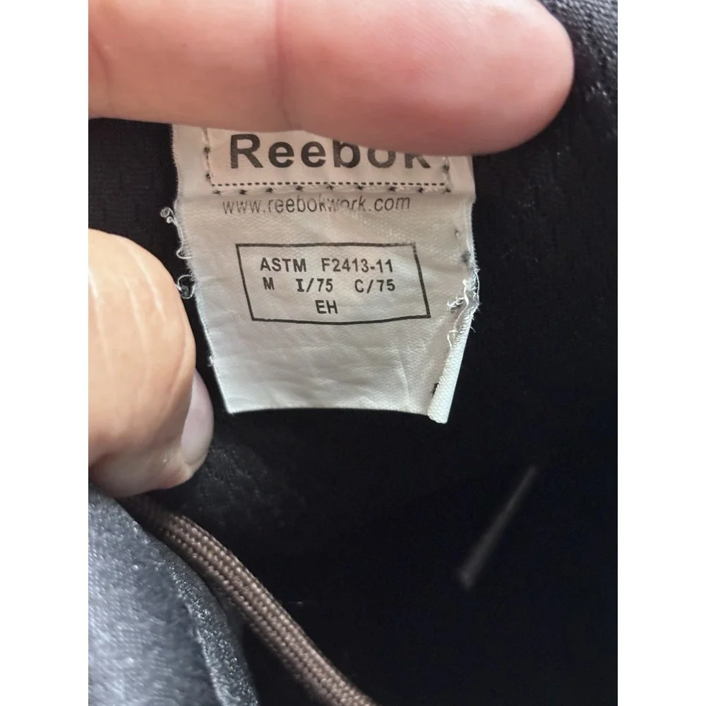 Reebok Arion RB4512 Men's Work Boots 13W‎ Waterproof ASTM Safety Toe Brown